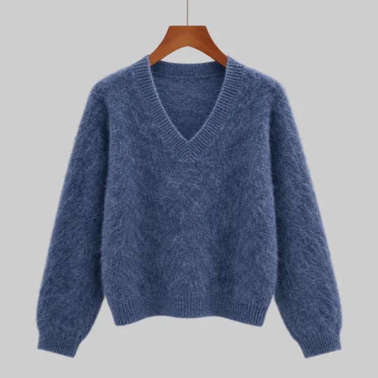 Cashmere V-Neck Sweaters
